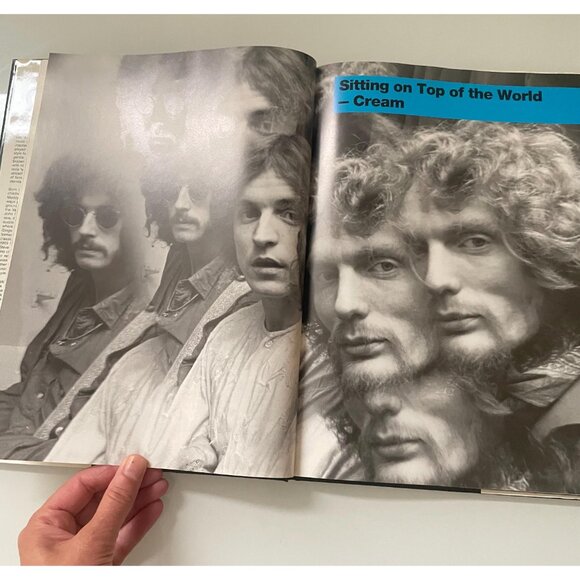 Eric Clapton Book, Vintage Hardcover Large Photo Book with Pull-Out Poster - Picture 6 of 10